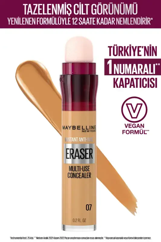 Instant Anti Age Eraser Concealer - 07 Sand-07 Sand - MAYBELLINE NEW YORK