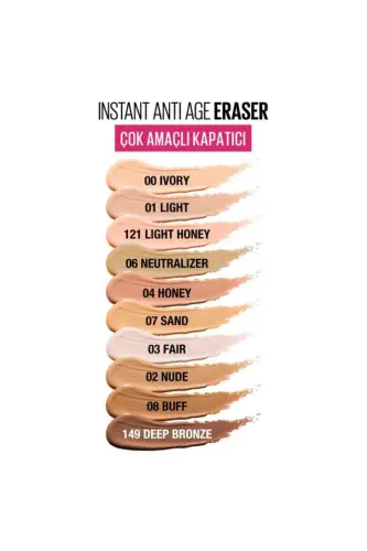 Instant Anti Age Eraser Kapatıcı - 00 Ivory - 2N Vanilla - 3