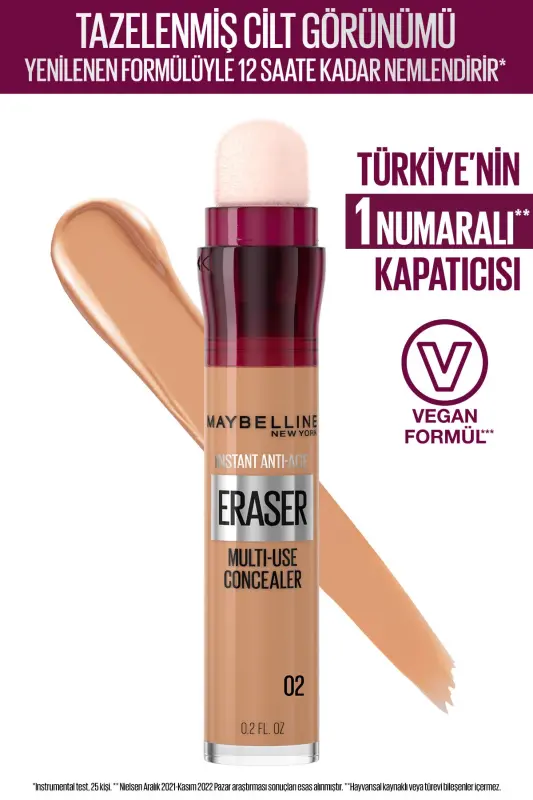 Instant Anti Age Eraser Kapatıcı - 02 Nude-Nude - 1