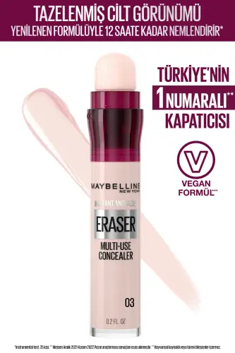 Instant Anti Age Eraser Kapatıcı - 03 Fair Concealer-03 Fair 