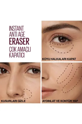 Instant Anti Age Eraser Kонсилер - 07 Sand-07 Sand - 4