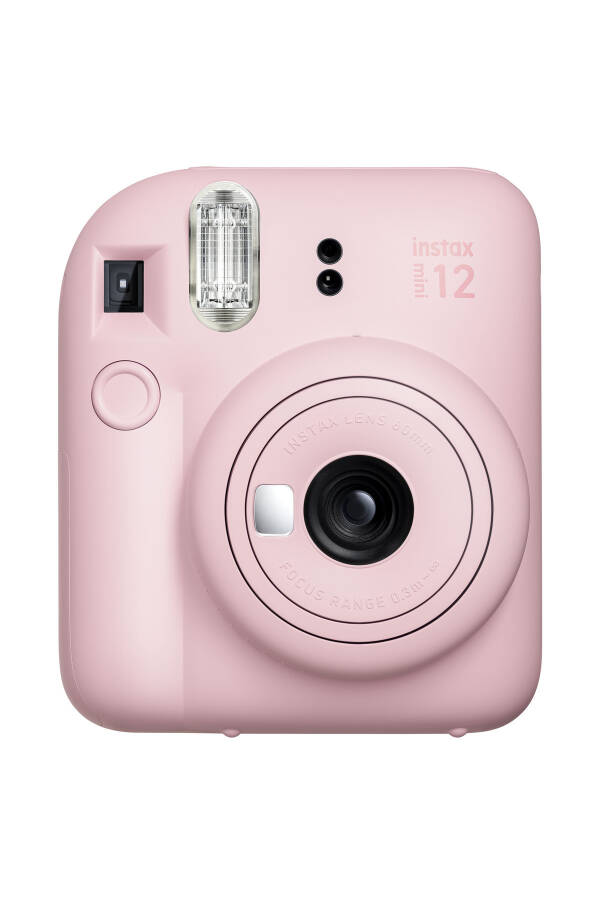 Instax mini 12 Pembe Fotoğraf Makinesi-10'lu Film-Mini Albüm ve Deri Kılıf Seti - 6