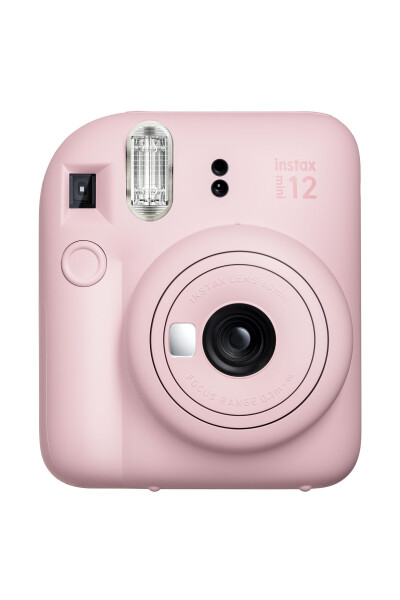 Instax mini 12 Pink Camera-10 Pack Film-Mini Album and Leather Case Set - 6