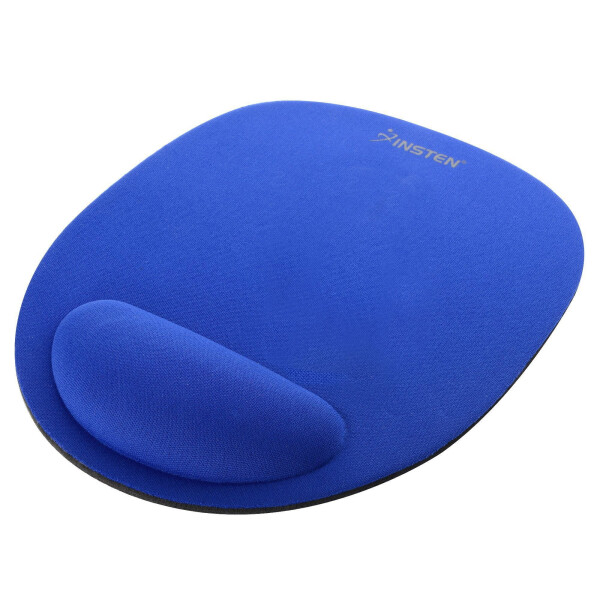 Instens Mouse Pad with Wrist Rest Support, Blue - 9