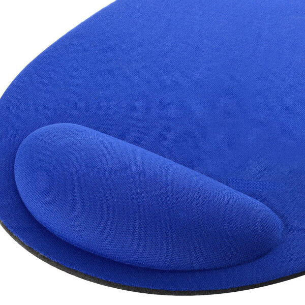 Instens Mouse Pad with Wrist Rest Support, Blue - 10