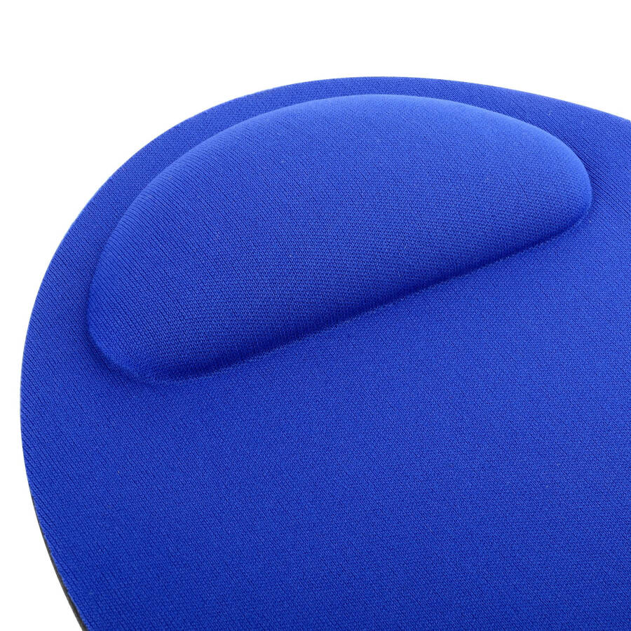 Instens Mouse Pad with Wrist Rest Support, Blue - 3