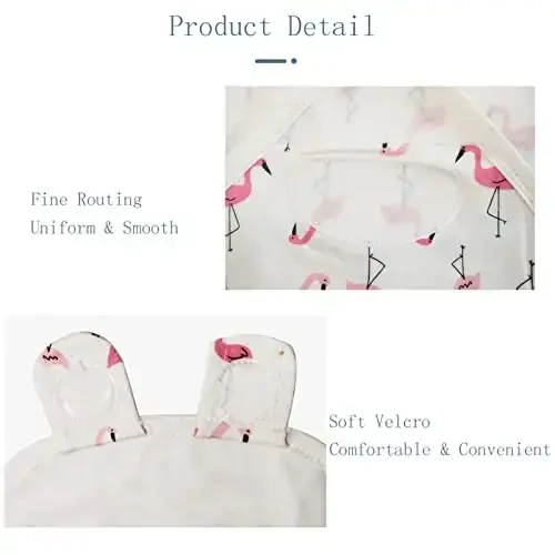 insular Baby Swaddle Sacks, Swaddle Blanket for Newborn and Infant, Adjustable Velcro Set for Boy and Girl, Soft Cotton Baby Sleep Sack 3 Pack (Rabbit, Small(0-3M)) - 4