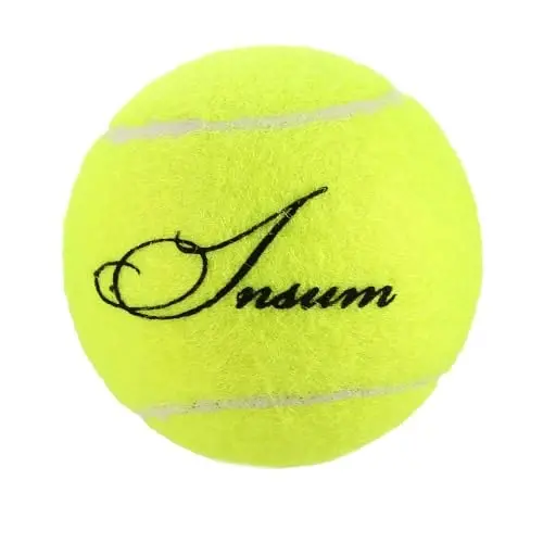 INSUM Tennis Balls, Low Pressureless Tennis Balls for Beginners, Made of Premium Durable Felt, Idea for Little Beginner Practice - 2