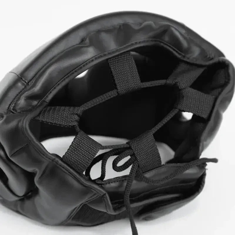 Invicto Boxing Headgear, Premium Himoya, Qora, Sozlanishi Mumkin, Ko'p Qatlamli Qoplama - 2