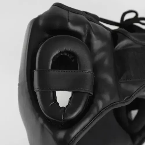 Invicto Boxing Headgear, Premium Himoya, Qora, Sozlanishi Mumkin, Ko'p Qatlamli Qoplama - 3