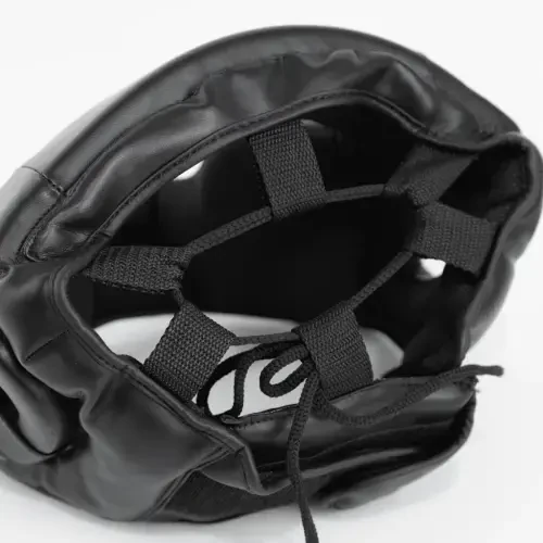 Invicto Boxing Headgear, Premium Protection, Black, Adjustable Fit, Multi-Layer Padding - 2