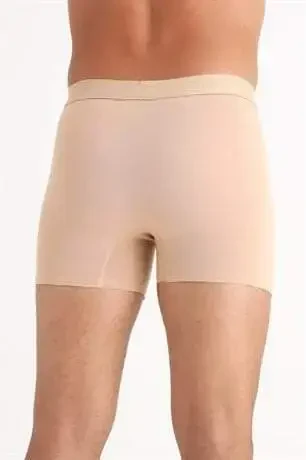 Invisible Boxer Men Nude See-Through Boxer 3-Pack Cotton Lycra Stretch Fabric - 3