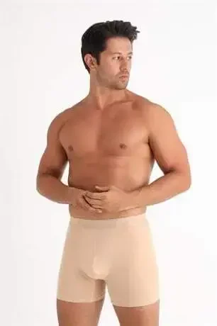 Invisible Boxer Men Nude See-Through Boxer 3-Pack Cotton Lycra Stretch Fabric - 6