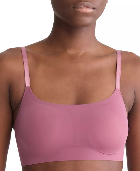 Invisibles Comfort Lightly Lined Retro Bralette QF4783 Deep Mauve - 1