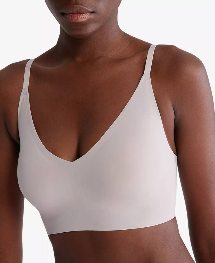 Invisibles Comfort Lightly Lined Triangle Bralette QF5753 Cloud Grey - 3