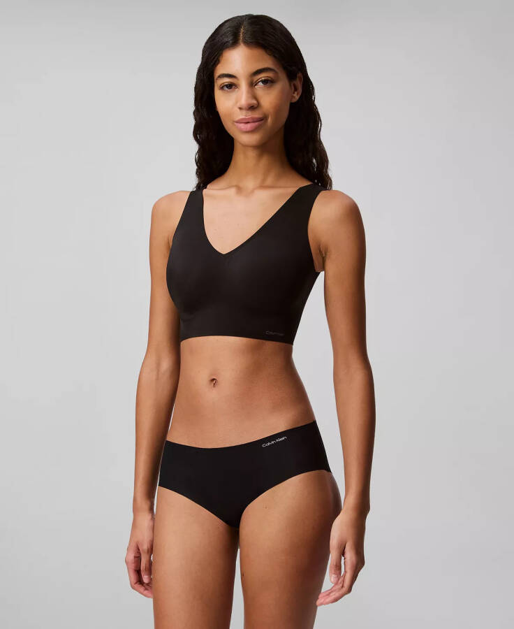 Invisibles Comfort V-Neck Comfort Bralette QF4708 Black - 2