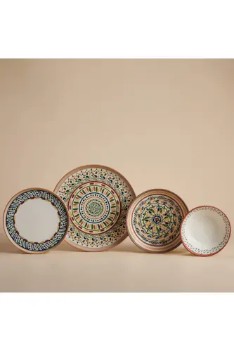 Iona Collection 24-Piece Dinner Set - 1