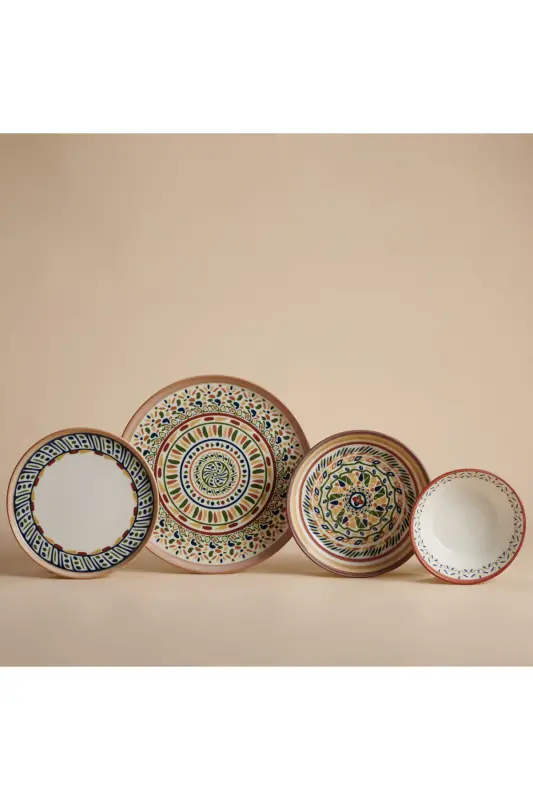 Iona Collection 24-Piece Dinner Set - 1