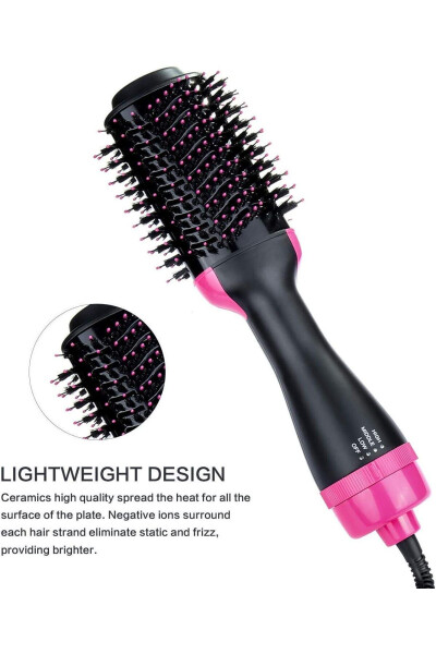 Ionic ceramic electric hair straightener brush - 6