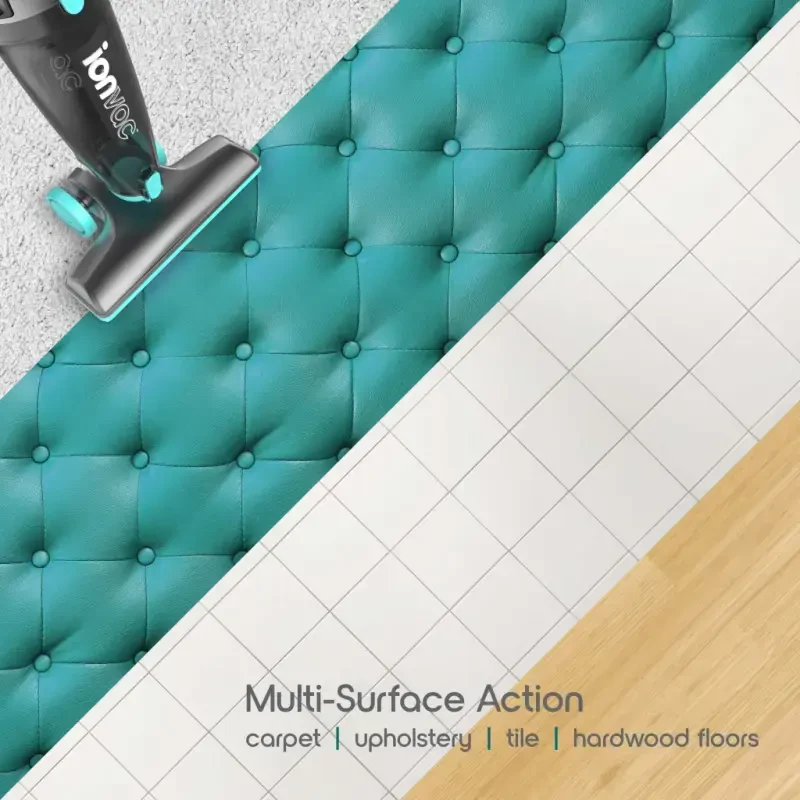 Ionvac ZipVac, 3-в-1 Проводной Вертикальный/Ручной Пылесос для Пола и Ковров, Новый - 9
