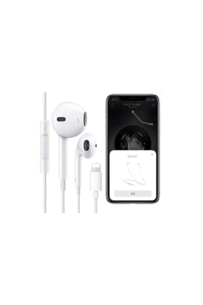 Ios 7 8 Plus X Xr Xs Max 11 Lightning Earphone Bluetooth Headset - 3