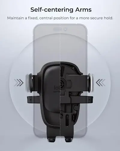 iOttie Easy One Touch Advanced CD Slot Car Phone Mount - iPhone, Google, Samsung, LG, Moto va boshqa barcha smartfonlar uchun universal uyali telefon ushlagichi - 3