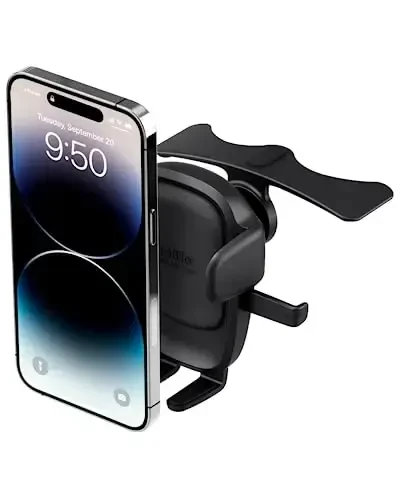 iOttie Easy One Touch Advanced CD Slot Car Phone Mount - iPhone, Google, Samsung, LG, Moto va boshqa barcha smartfonlar uchun universal uyali telefon ushlagichi - 1