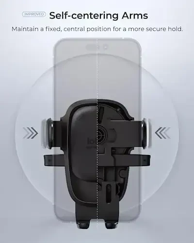 iOttie Easy One Touch Advanced CD Slot Car Phone Mount - iPhone, Google, Samsung, LG, Moto va boshqa barcha smartfonlar uchun universal uyali telefon ushlagichi - 3