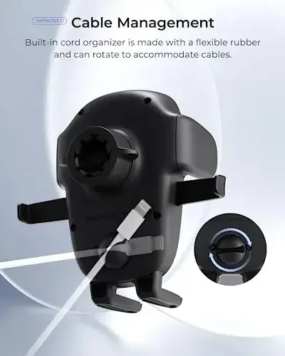 iOttie Easy One Touch Advanced CD Slot Car Phone Mount - iPhone, Google, Samsung, LG, Moto va boshqa barcha smartfonlar uchun universal uyali telefon ushlagichi - 6