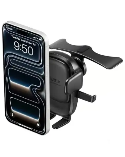 iOttie Easy One Touch Advanced CD Slot Car Phone Mount - Universal Cell Phone Holder for iPhone, Google, Samsung, LG, Moto and All Other Smartphones - 1