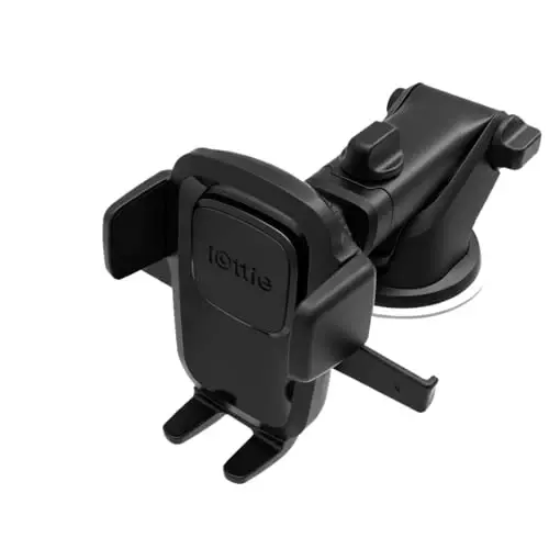 iOttie Easy One Touch Classic Dash & Windshield Universal Car Mount Phone Holder Desk Stand for -iPhone, Samsung, Moto, Huawei, Nokia, LG, Smartphones, Black - 3