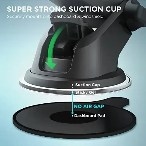 iOttie Easy One Touch Classic Dash & Windshield Universal Car Mount Phone Holder Desk Stand for iPhone, Samsung, LG, Moto and other Smartphones - 4