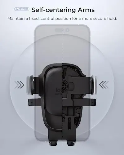 iOttie Easy One Touch Advanced CD Slot Car Phone Mount - Universal Cell Phone Holder for iPhone, Google, Samsung, LG, Moto and All Other Smartphones - 3