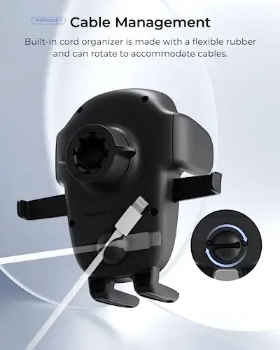 iOttie Easy One Touch Advanced CD Slot Car Phone Mount - Universal Cell Phone Holder for iPhone, Google, Samsung, LG, Moto and All Other Smartphones - 6