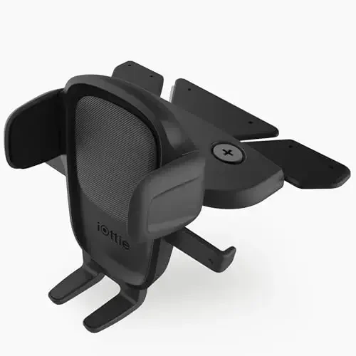 iOttie Easy One Touch Signature CD Slot Mount - iPhone, Google, Samsung, Moto, LG va boshqa barcha smartfonlar uchun universal avtomobil telefon ushlagichi - 2