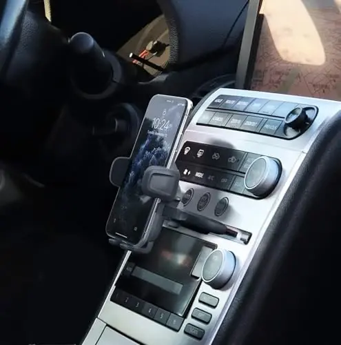 iOttie Easy One Touch Signature CD Slot Mount - Universal Car Phone Holder for iPhone, Google, Samsung, Moto, LG, and all other Smartphones 