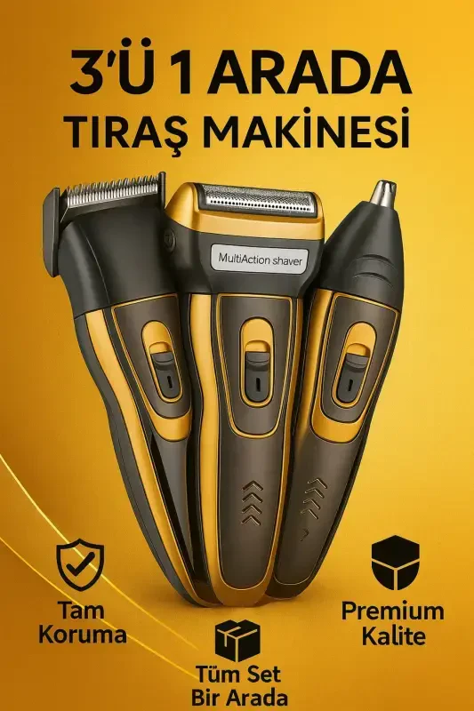 Ip-2020 3-Head Shaver Professionals' Choice - 2