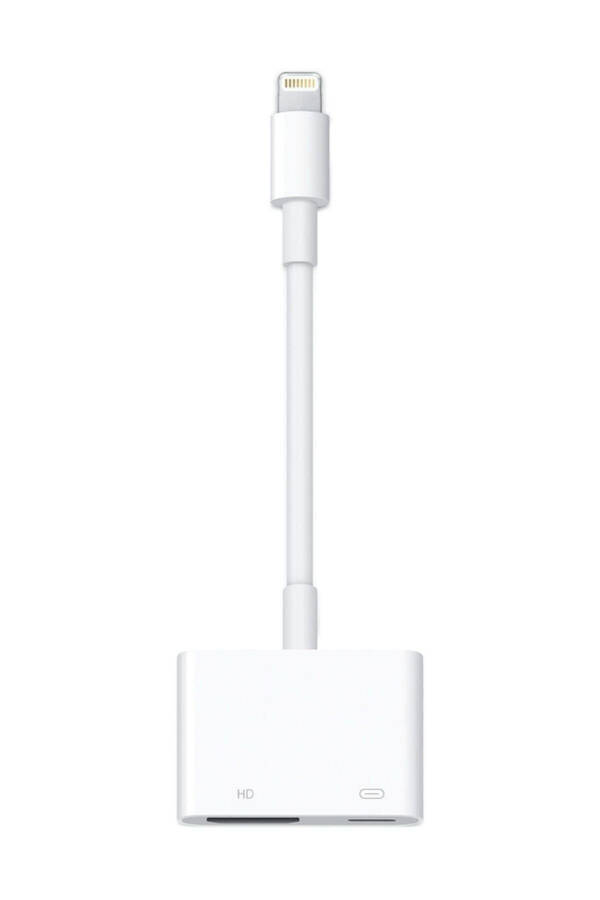 Ipad Iphone 6 7 8 X 11 12 13 Pro bilan mos keladigan Lightning To Hdmi Lightning konvertori Iphone rasm o'tkazgichi - 1