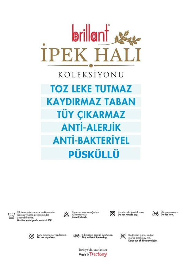 Ipek Lateks Kaymaz Taban Halı - 2