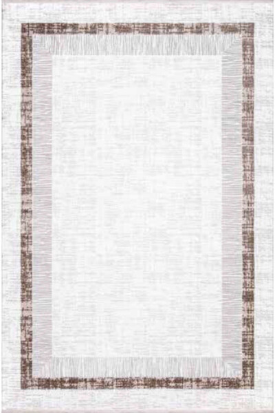 İPEK MEKİK HALI GORDİON COLECTION YUMUŞAK DOKULU HALI KİLİM SALON MUTFAK KORİDOR YOLLUK MAKİNE HALI-GRİ - 4