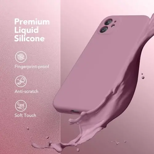 SuydanBox Magnetic for iPhone 11 Phone Case Silicone, Compatible with MagSafe, [Full Camera Protection][Screen Protector] Slim Shockproof Protective Case for iPhone 11 6.1