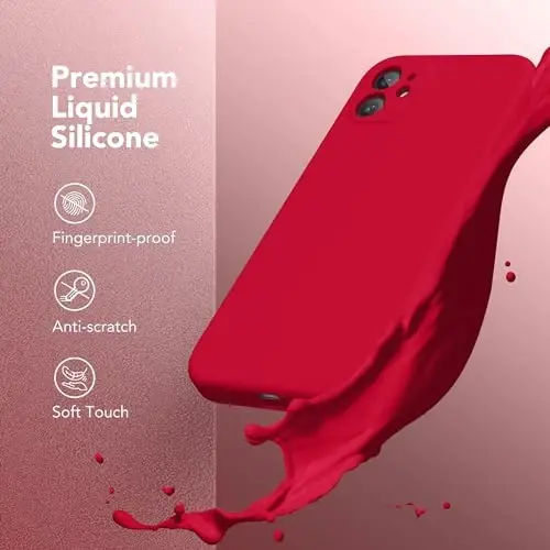 SuydanBox Magnetic for iPhone 11 Phone Case Silicone, Compatible with MagSafe, [Full Camera Protection][Screen Protector] Slim Shockproof Protective Case for iPhone 11 6.1