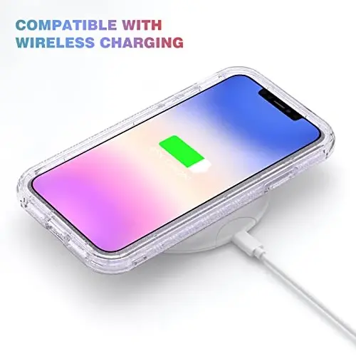 Diaclara Compatible with iPhone 11 Case, Full Body Rugged with Built-in Touch Sensitive Anti-Scratch Screen Protector, Soft TPU Bumper Case Clear Compatible with iPhone 11 6.1