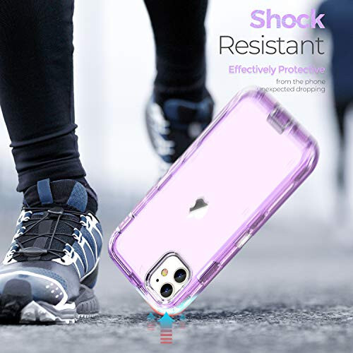 iPhone 11 Pro Max Heavy Duty Shockproof Clear Case - 5