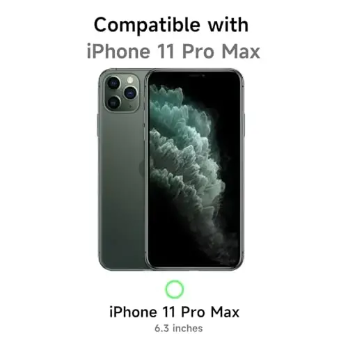 iPhone 11 Pro Max için LoeoeL Kılıfı Şeffaf, Transparan Hibrit 11 Pro Max Telefon Kılıfı [Sert Plastik ve Yumuşak Silikon Tampon] Akrilik Sararmayan İnce Koruyucu Kadınlar için Kılıf, Mor Lavanta - 2