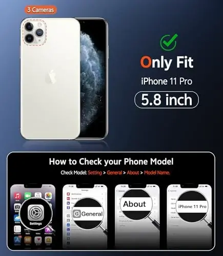 iPhone 11 Pro uchun FNTCASE g‘ilofi: Magsafe bilan mos keluvchi mat magnitli telefon g‘iloflari, ingichka, sarg‘ayishga qarshi, harbiy darajadagi tushishdan himoya, mustahkam himoyalovchi yarim shaffof mobil telefon g‘ilofi (C-Orange) - 2