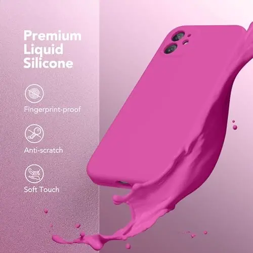 iPhone 11 uchun SuydanBox magnitli telefon g'ilofi silikon, MagSafe bilan mos, [To'liq kamera himoyasi][Ekran himoyachisi] iPhone 11 6.1