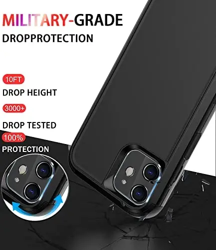 iPhone 11 uchun zarbga chidamli qopqoq - 2