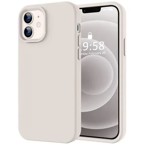 iPhone 12 Kılıfı/iPhone 12 Pro Kılıfı için AŞK 3000, [Yumuşak Çizilmez Mikrofiber Astar] ile Premium Silikon Darbeye Dayanıklı Koruyucu Telefon Kılıfı Erkekler Kadınlar Kızlar için 6.1