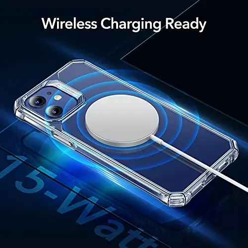 ESR for iPhone 12/iPhone 12 Pro Case, Military-Grade Protection, Shockproof Air-Guard Corners, Yellowing-Resistant Back, Air Armor, Clear - 6